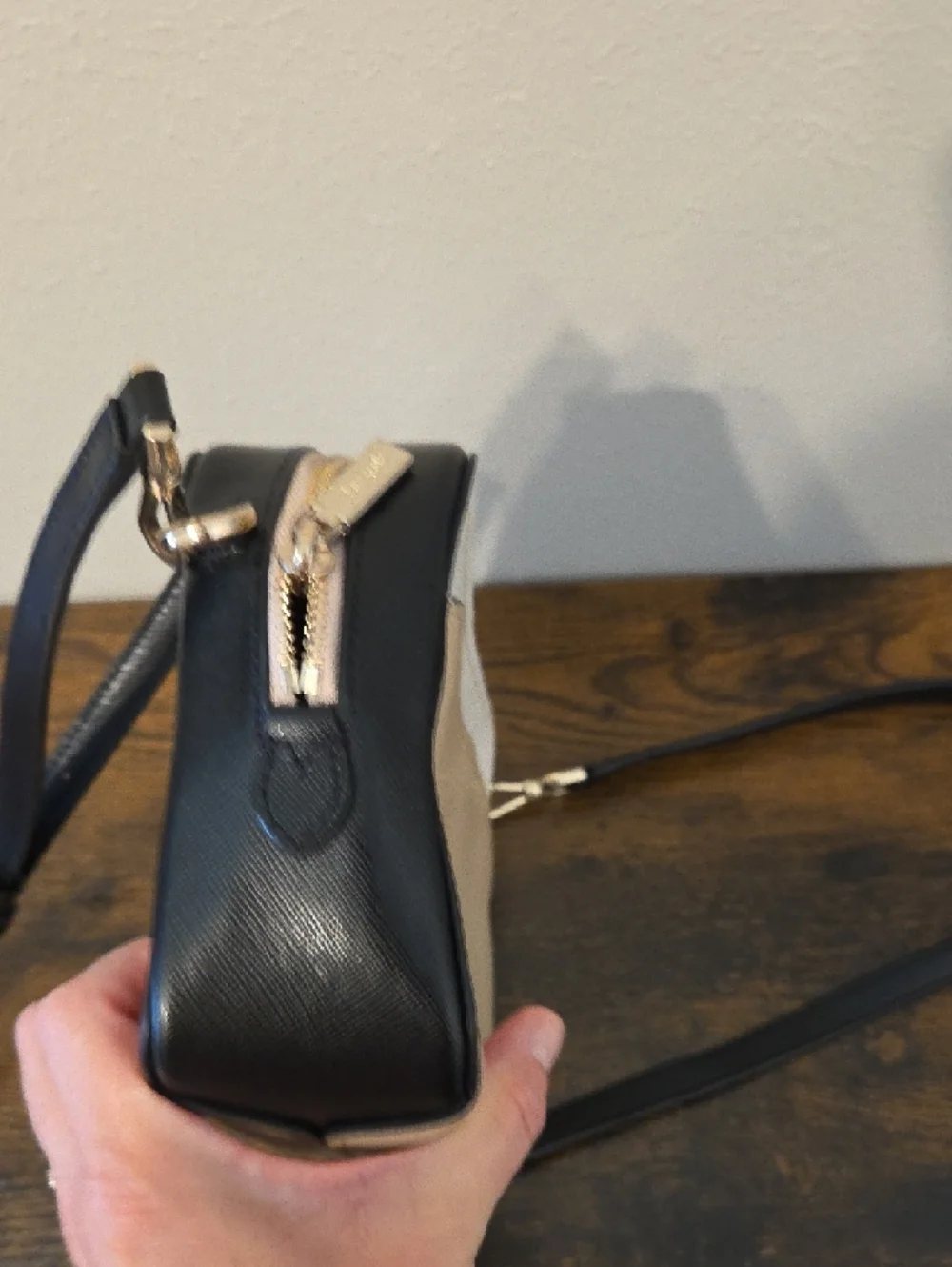 kate spade Beige, Black & White Crossbody Bag - Picture 4 of 11